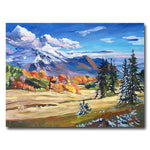Trademark Fine Art 'Autumn in the Foothills' 24" x 32" Canvas Art