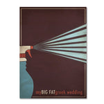 Trademark Fine Art 'My Big Fat Green Wedding' 16" x 24" Canvas Art