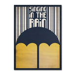 Trademark Fine Art 'Singing in the Rain' 14" x 19" Canvas Art