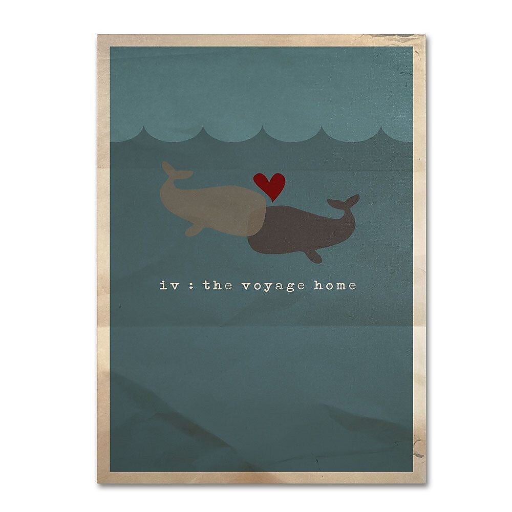 Trademark Fine Art 'The Voyage Home' 22" x 32" Canvas Art
