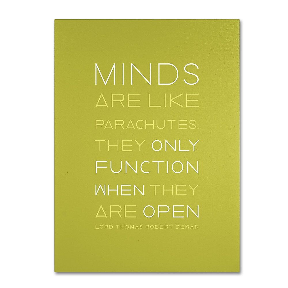 Trademark Fine Art 'An Open Mind I' 18" x 24" Canvas Art