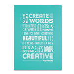 Trademark Fine Art 'Creative Running I' 26" x 32" Canvas Art