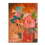 Trademark Fine Art 35" x 47" Wooden Frame Copper Vase 3