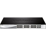 D-Link 28-Port Gigabit Ethernet Managed Switch, 10/100/1000 Mbps (DGS-1210-28)