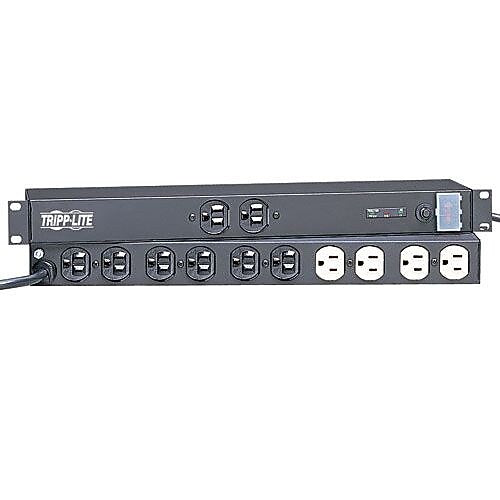 Tripp Lite 12 Outlet Surge Suppressor, 12' Cord, 3840 Joules (IBAR12)