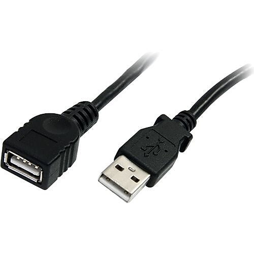 StarTech 10' USB A Male to USB A Female Extension Cable, Black