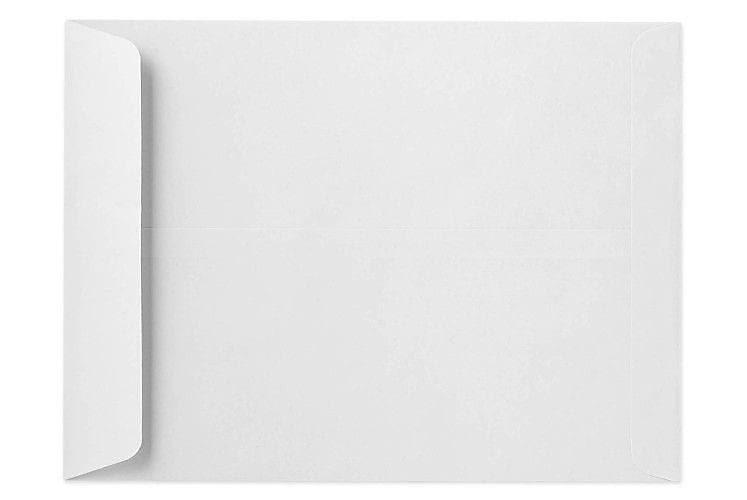 LUX 28lbs. 11" x 17" Open End Flap Jumbo Envelopes, Bright White, 1000/BX