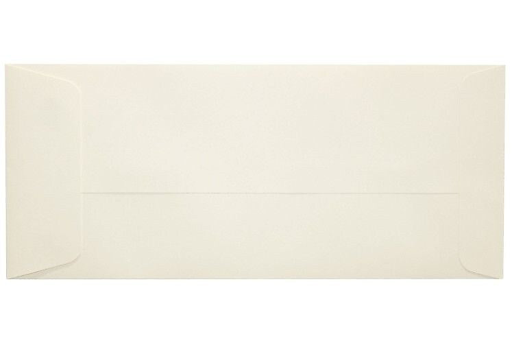 LUX 70lbs. 4 1/8" x 9 1/2" #10 Open End Envelopes, Natural, 250/BX