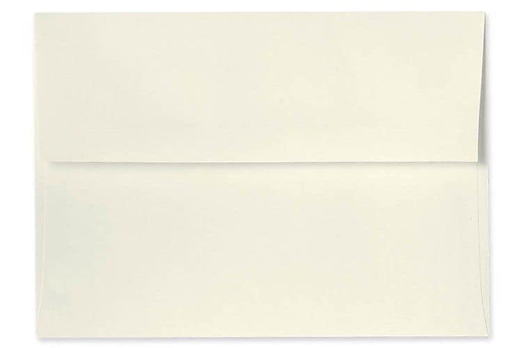 LUX A6 Invitation Envelopes (4 3/4 x 6 1/2) 500/Box, Natural (5875-01-500)