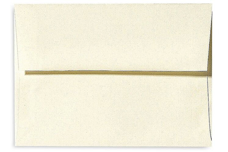 LUX A6 Invitation Envelopes, 4.75" x 6.5", Natural Linen, 250/Box (4875-NLI-250)