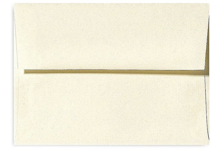 LUX A1 Invitation Envelopes (3 5/8 x 5 1/8) 250/Box, Natural Linen (4865-NLI-250)