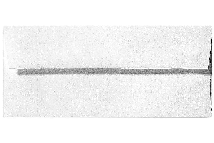 LUX 24lbs. 3 7/8" x 8 7/8" #9 Regular Envelopes, White Linen, 250/BX
