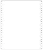 Printworks Professional 9 1/2" x 11" Computer Paper, White, 2200/Carton (02715)