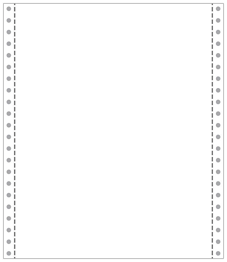 Printworks® Professional 4 Part Blank Computer Paper, 9 1/2" x 11", White, 800 Sheets