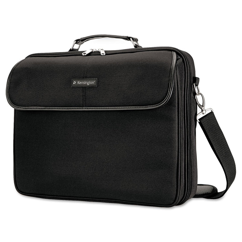 Kensington Simply Portable 15.6" Polyester Laptop Bag, Black (KMW62560)