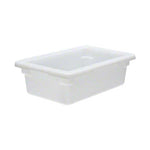 Cambro 12186P148, 3 gal White Polyethylene Food Box, White