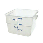 Cambro 12SFSPP190, 12 qt Polypropylene Food Storage Container - CamSquare