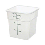 Cambro 4SFSPP190, 4 qt Polypropylene Food Storage Container - CamSquare