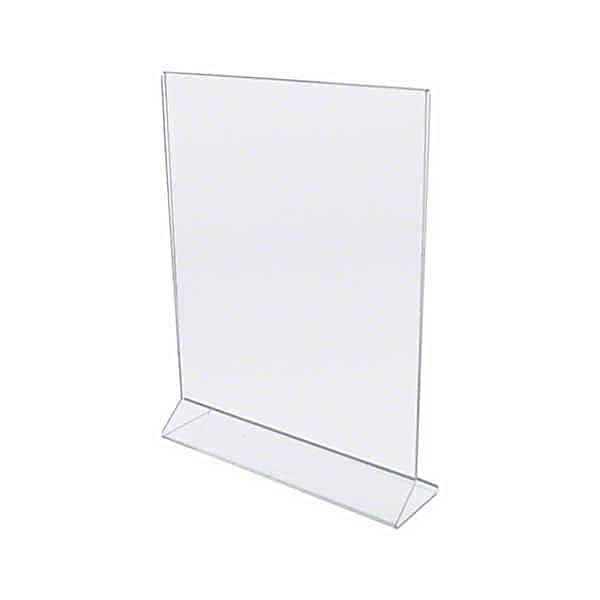 Update International 11'' x 8 1/2'' Table Card Holder