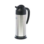 Update International 33 Oz Black and Stainless Cream Server