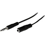StarTech MU2MMFS 6.56' Stereo Jack Cable, Black
