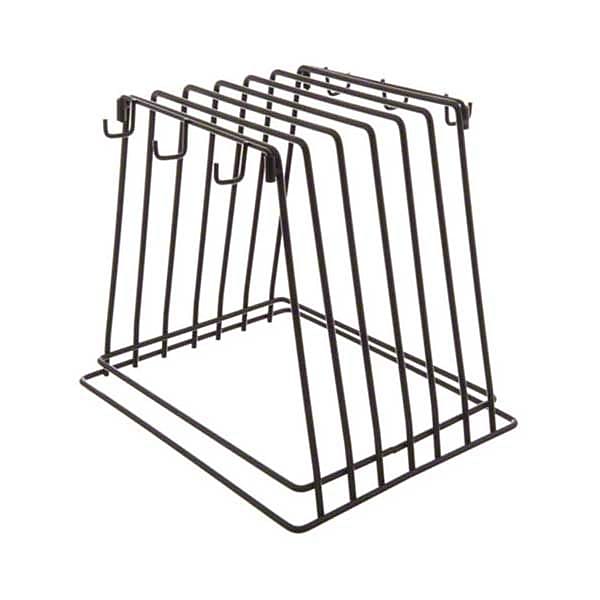 Update International CBRK-6N, 6-Slot Heavy-Duty Wire Frame Cutting Board Rack