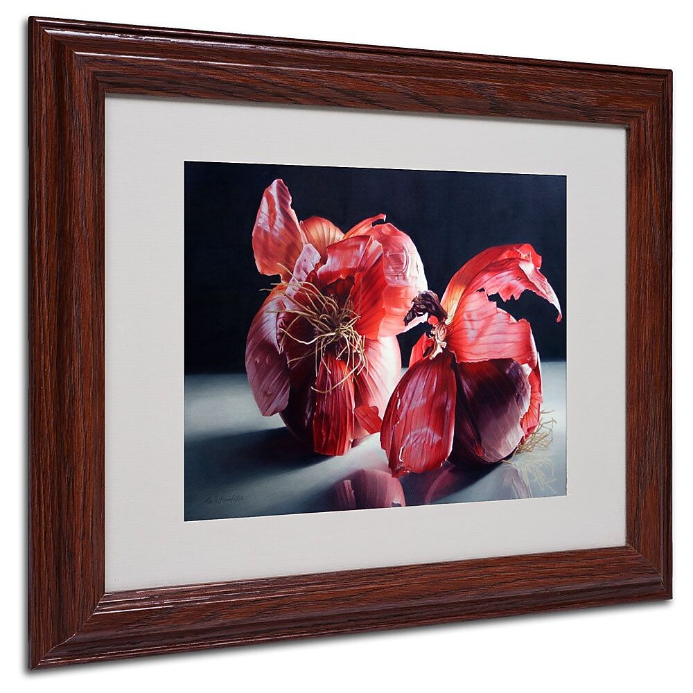 Trademark Fine Art 'Beauty So Deep It Makes You' 11" x 14" Wood Frame Art