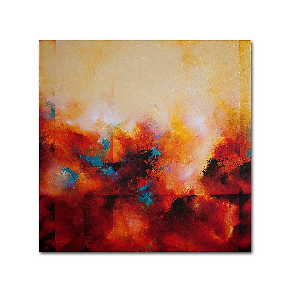 Trademark Fine Art 'Light Strides' 35" x 35" Canvas Art