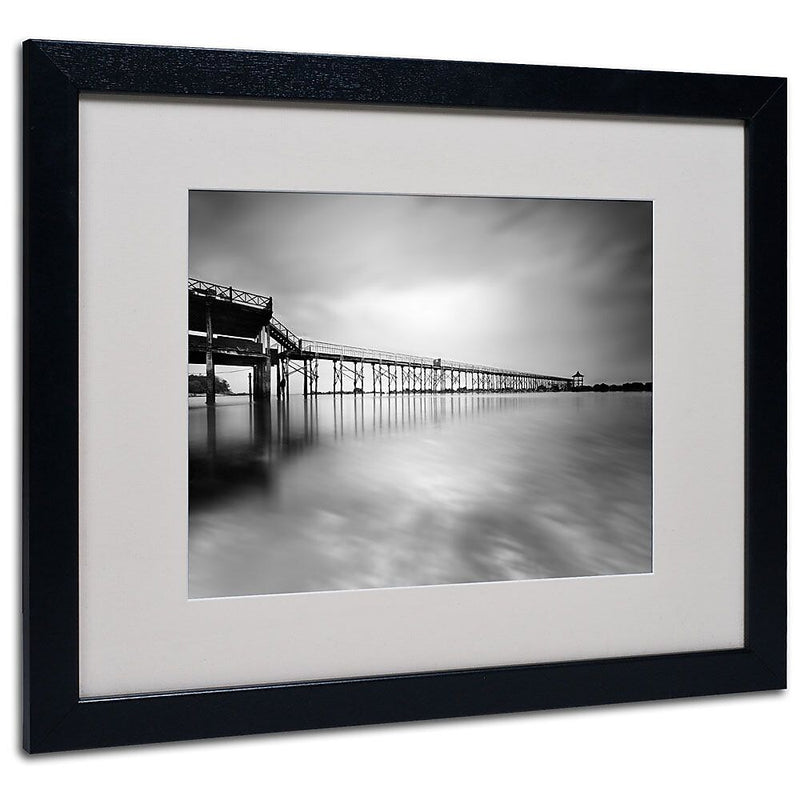 Trademark Fine Art 'Bedimmed' 16" x 20" Black Frame Art