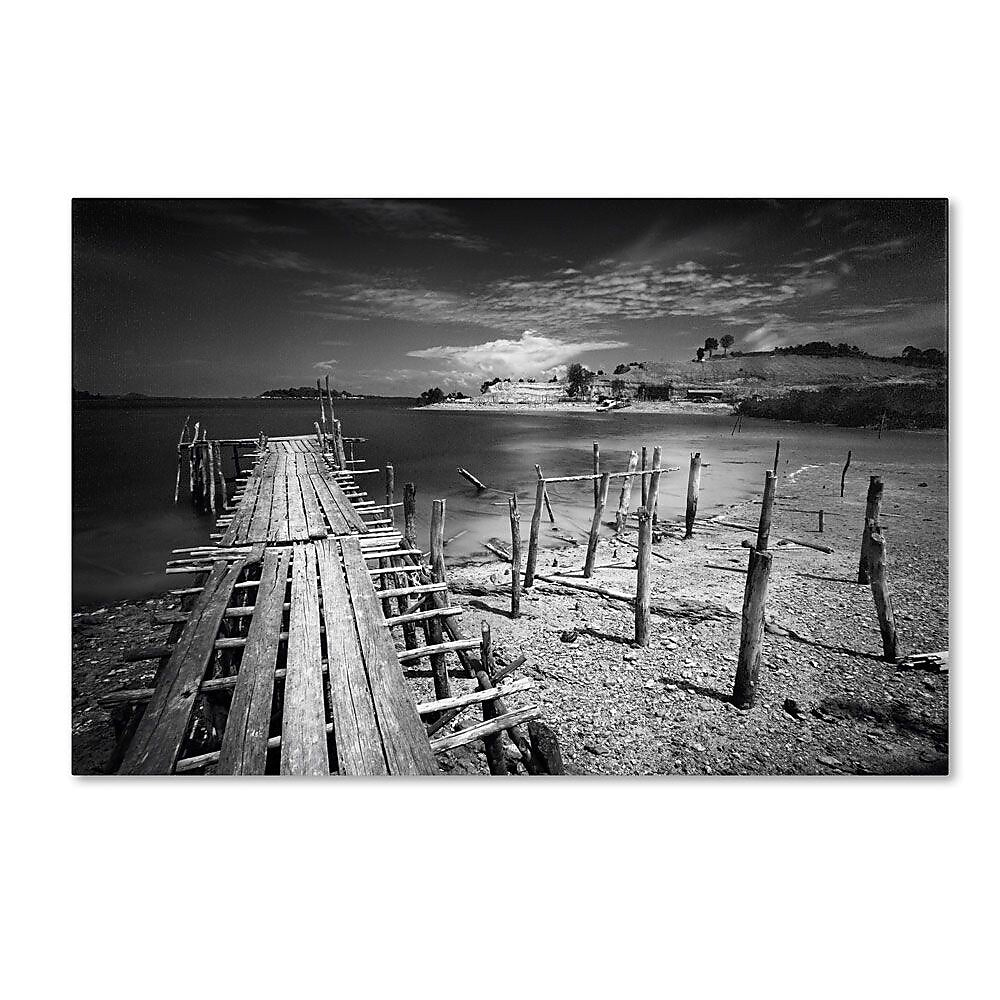 Trademark Fine Art 12" x 19" Hidden Wooden Frame Reach
