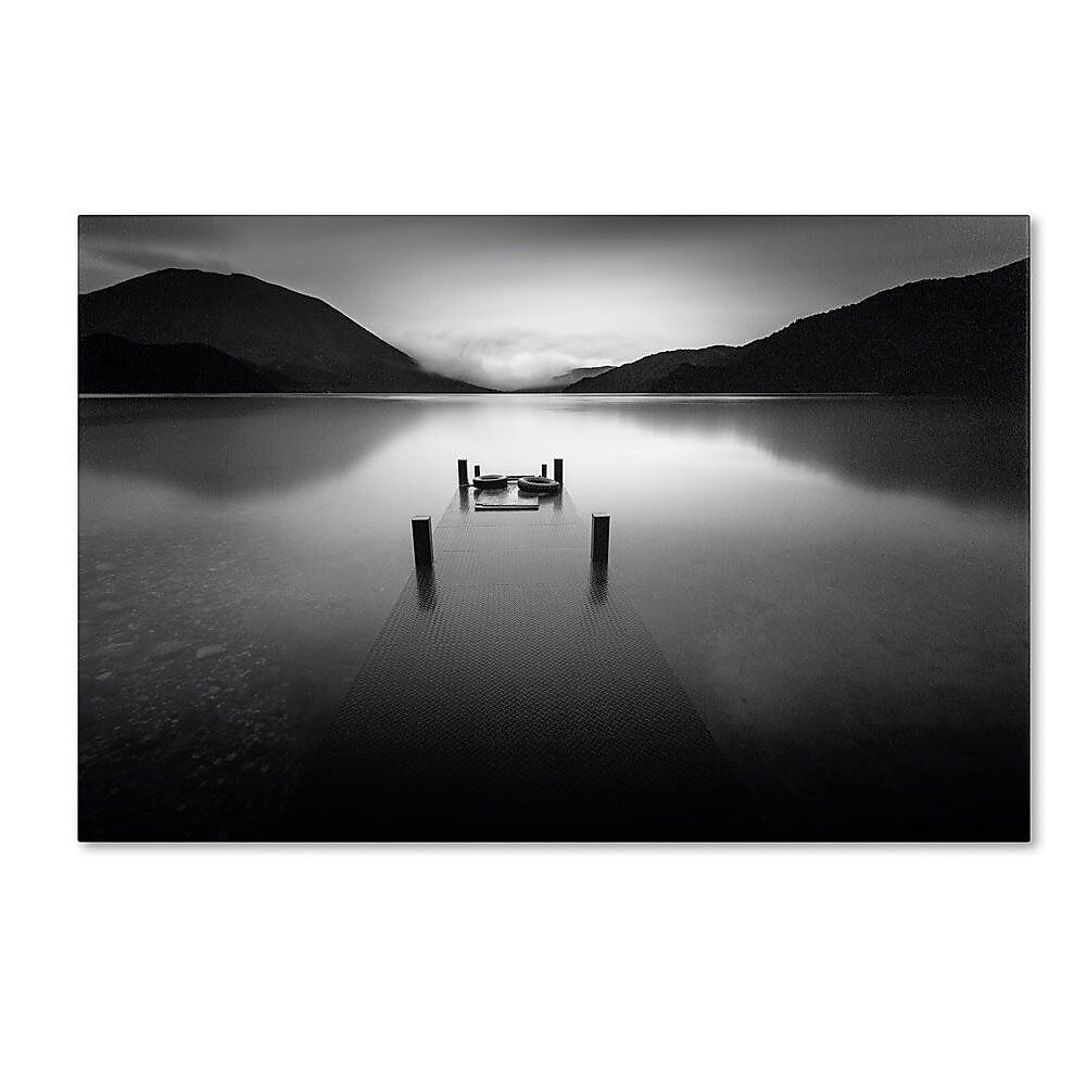 Trademark Fine Art 12" x 19" Wooden Frame Sengtigahama Canvas Wall