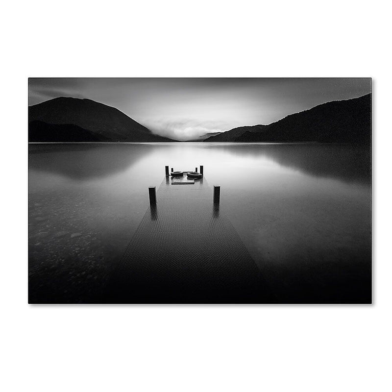 Trademark Fine Art 12" x 19" Wooden Frame Sengtigahama Canvas Wall