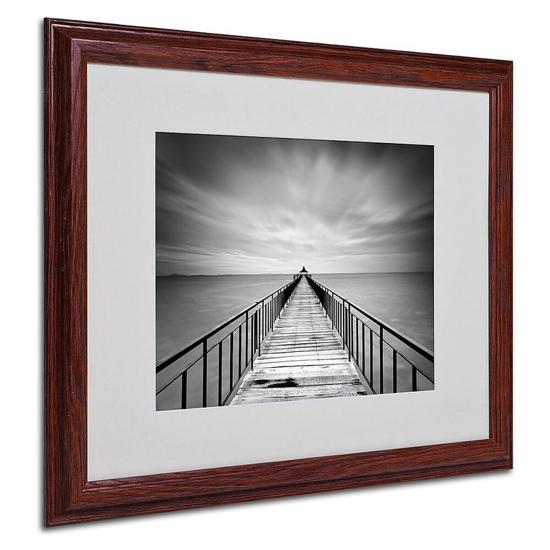 Trademark Fine Art 'Withstand' 16" x 20" Wood Frame Art