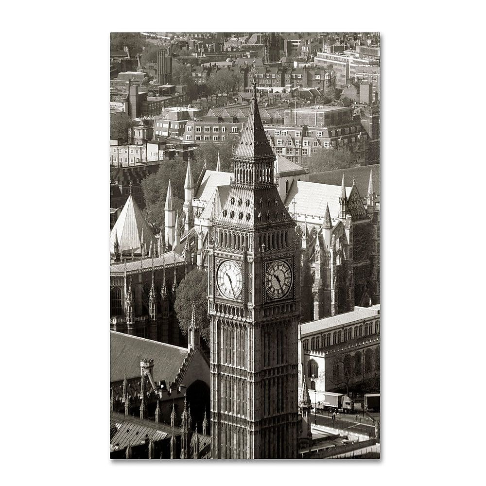 Trademark Fine Art 'Big Ben View II' 16" x 24" Canvas Art