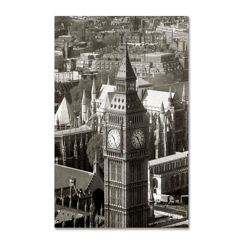 Trademark Fine Art 'Big Ben View II' 16" x 24" Canvas Art