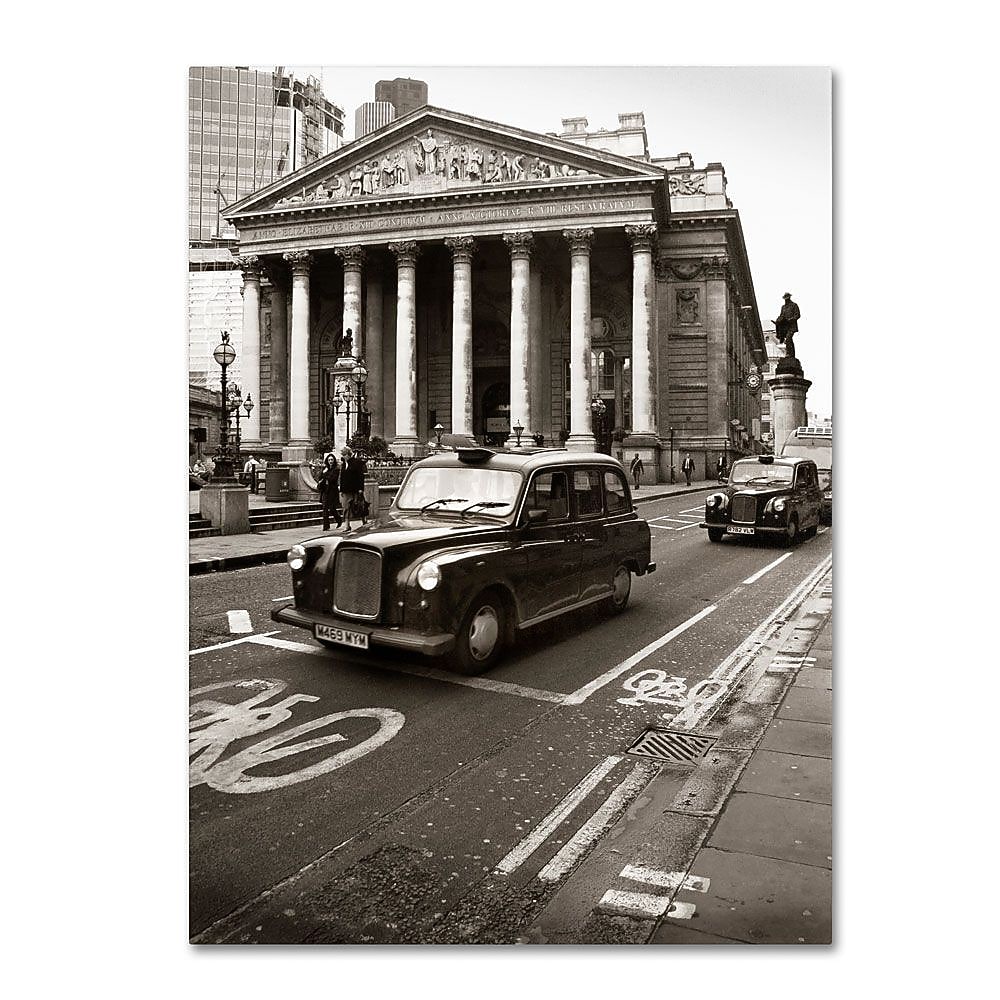 Trademark Fine Art 'London Exchange' 18" x 24" Canvas Art