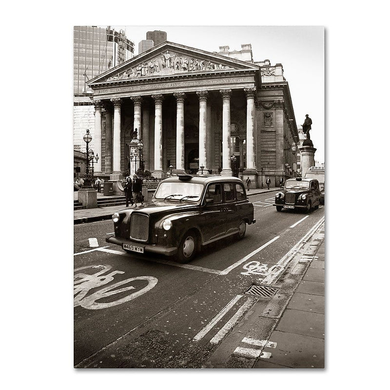 Trademark Fine Art 'London Exchange' 18" x 24" Canvas Art