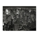 Trademark Fine Art 'Night Skyline' 18" x 24" Canvas Art