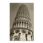 Trademark Fine Art 'Pisa Tower II' 22" x 32" Canvas Art