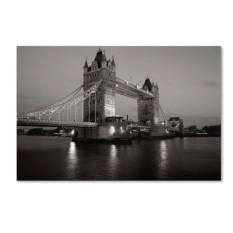 Trademark Fine Art 'Tower Bridge I' 30" x 47" Canvas Art