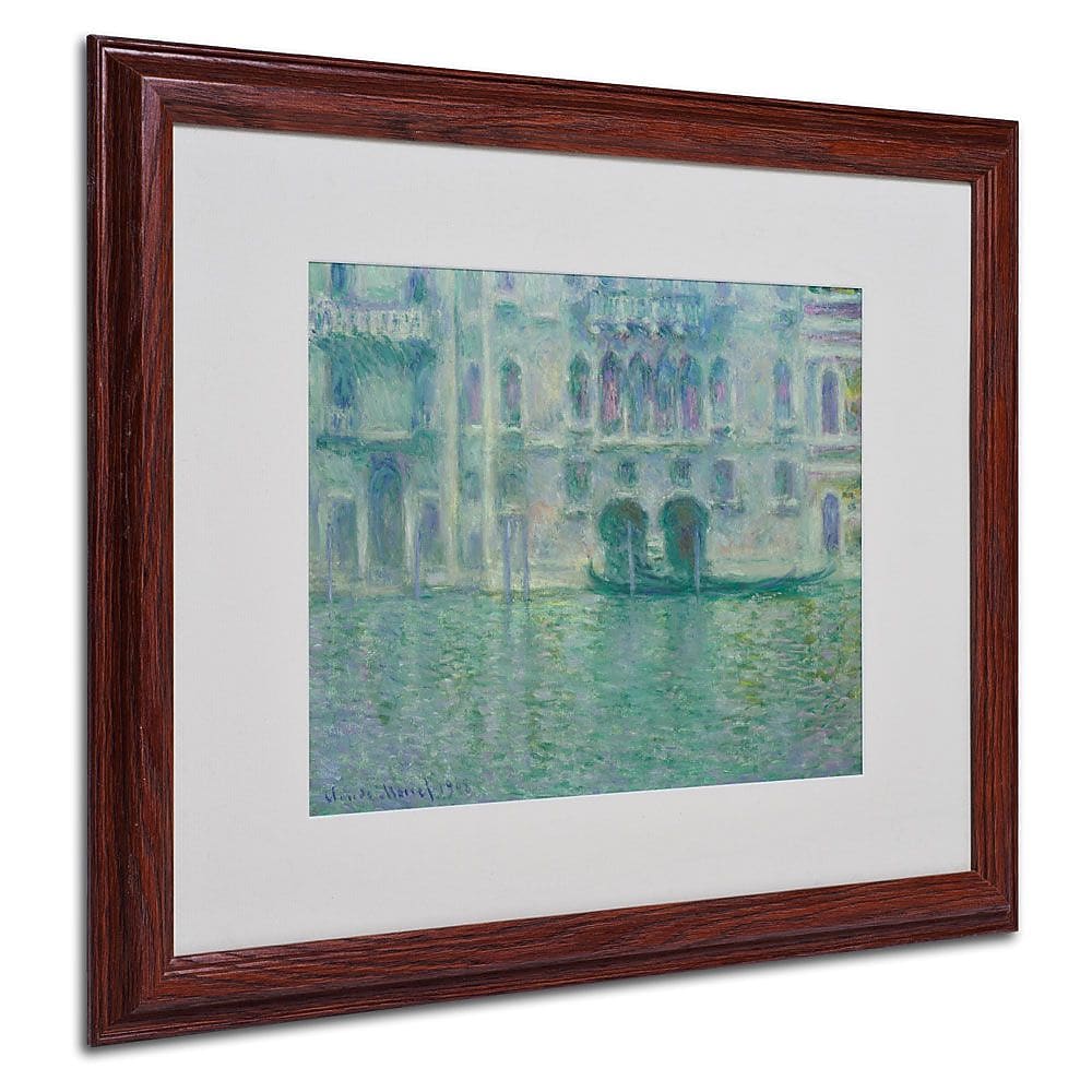 Trademark Fine Art 'Palazzo da Mula Venice' 16" x 20" Wood Frame Art
