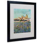 Trademark Fine Art 'Saintes Maries' 16" x 20" Black Frame Art