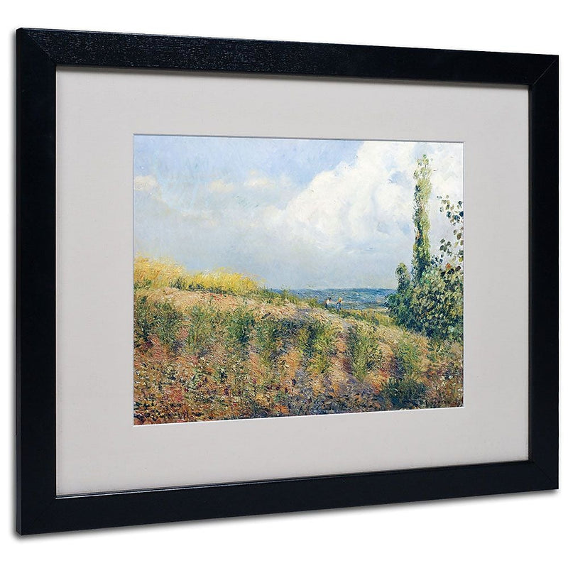 Trademark Fine Art 'The Approaching Storm' 16" x 20" Black Frame Art