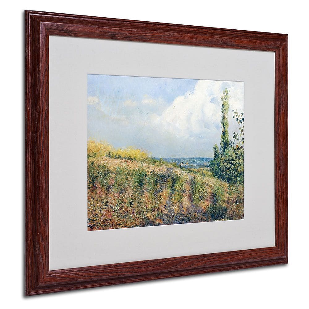 Trademark Fine Art 'The Approaching Storm' 16" x 20" Wood Frame Art