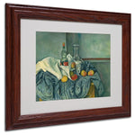 Trademark Fine Art 'The Peppermint Bottle' 11" x 14" Wood Frame Art