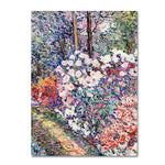 Trademark Fine Art 'Flowers In the Forest' 14" x 19" Canvas Art
