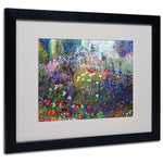 Trademark Fine Art 'Garden In Maui II' 16" x 20" Black Frame Art