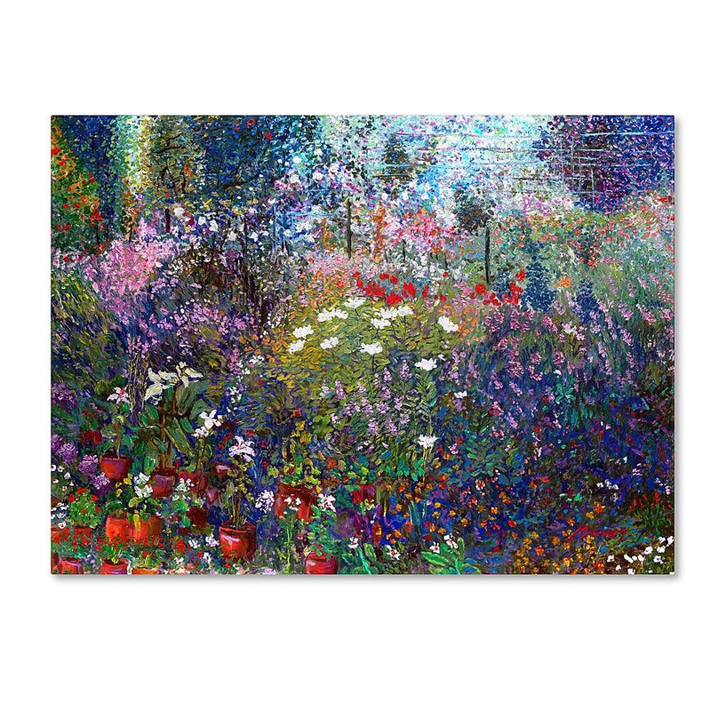 Trademark Fine Art 'Garden In Maui II' 14" x 19" Canvas Art