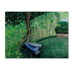Trademark Fine Art Two Boats' 18" x 24" Canvas Art