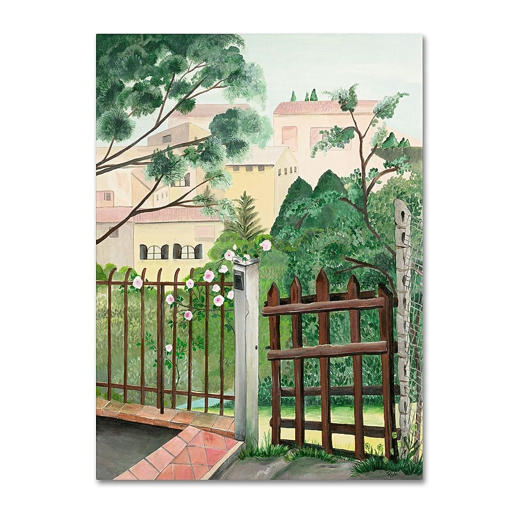 Trademark Fine Art Valley Homes' 18" x 24" Canvas Art